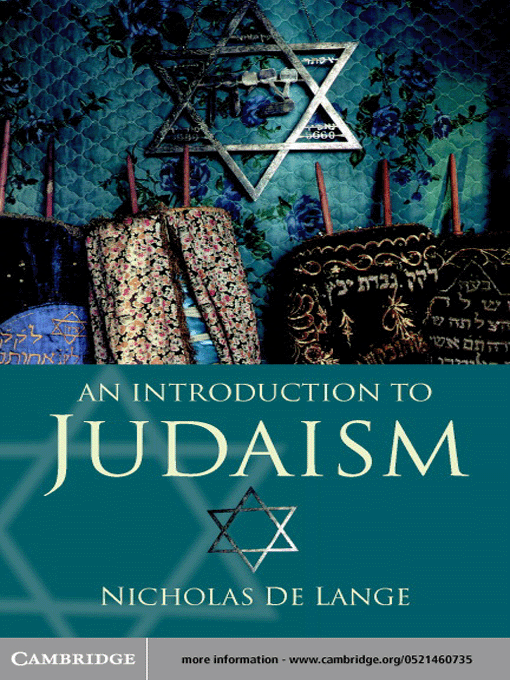 Title details for An Introduction to Judaism by Nicholas de Lange - Available